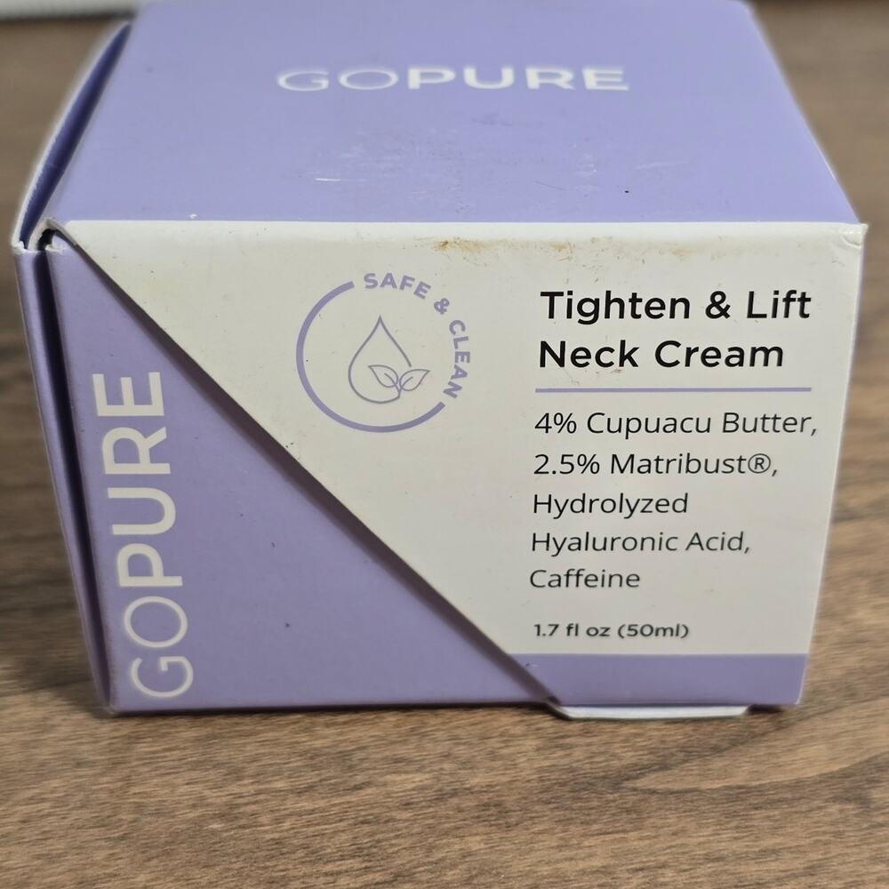 GOPURE Tighten & Lift Neck Cream 1.7 fl oz